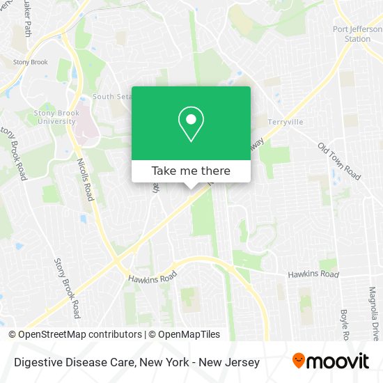 Digestive Disease Care map