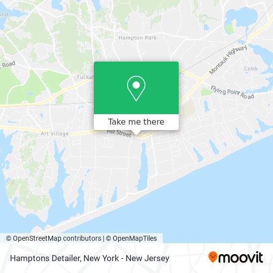 Hamptons Detailer map