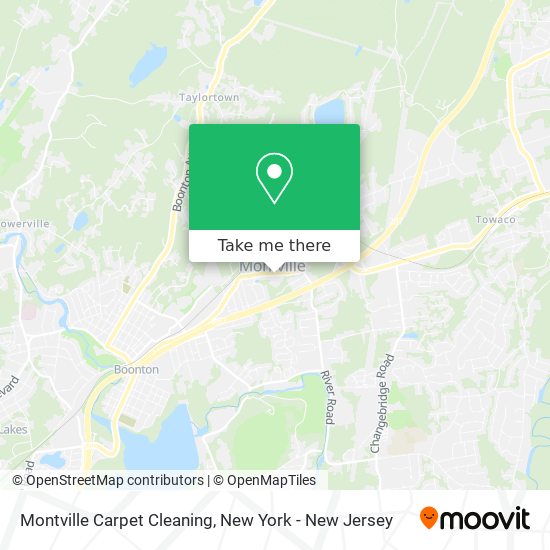 Montville Carpet Cleaning map