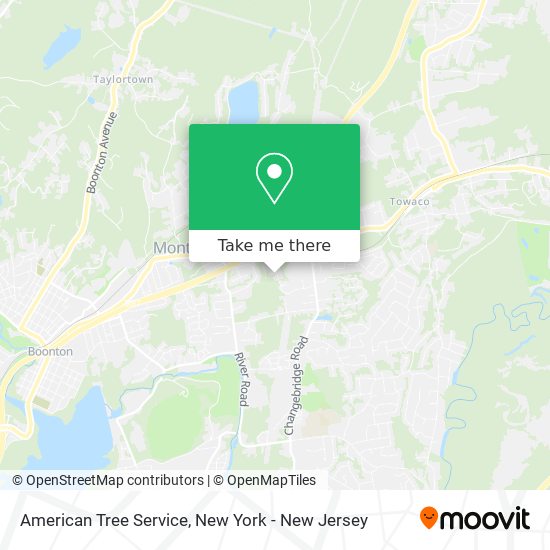 American Tree Service map