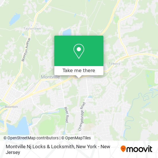 Mapa de Montville Nj Locks & Locksmith