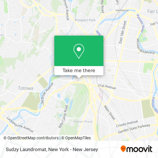 Mapa de Sudzy Laundromat