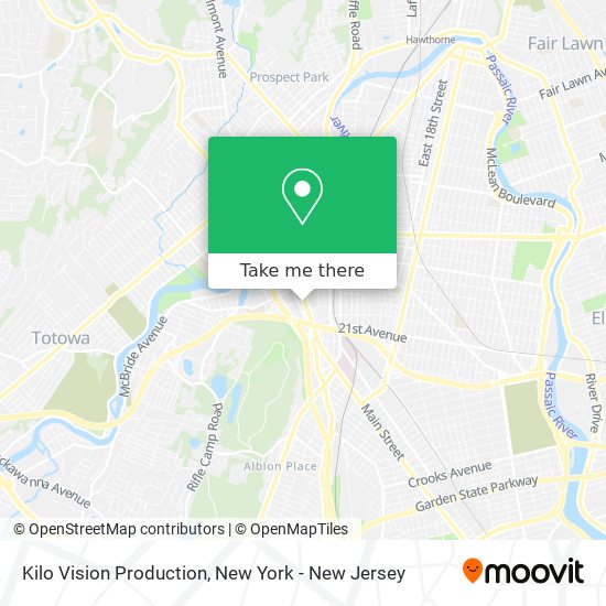 Mapa de Kilo Vision Production