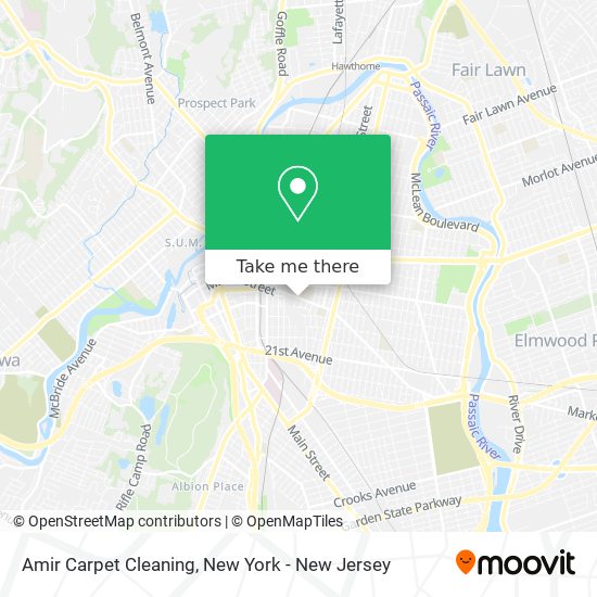 Mapa de Amir Carpet Cleaning