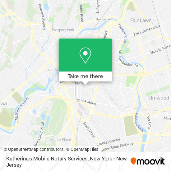 Katherine's Mobile Notary Services map