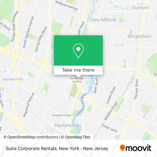 Suite Corporate Rentals map