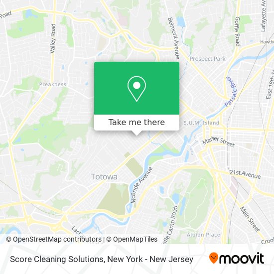 Mapa de Score Cleaning Solutions