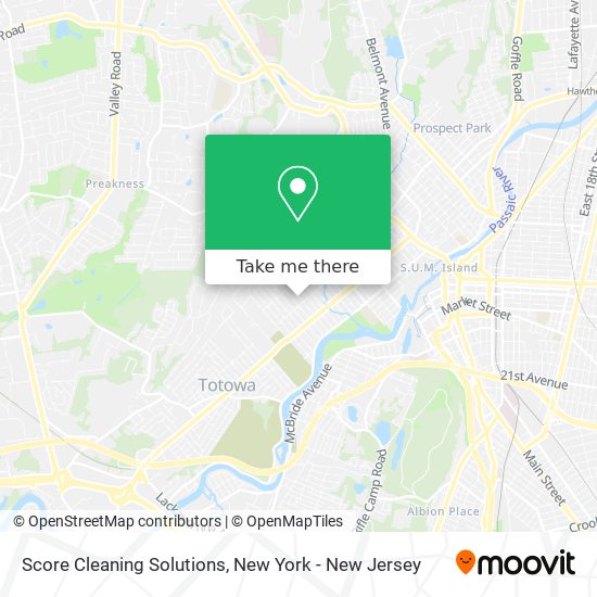 Score Cleaning Solutions map