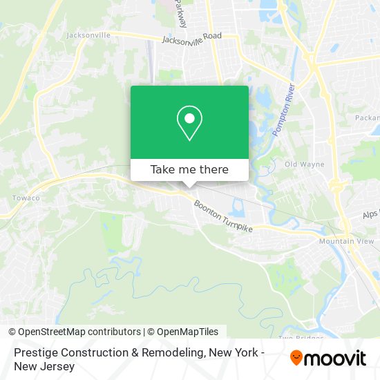 Prestige Construction & Remodeling map