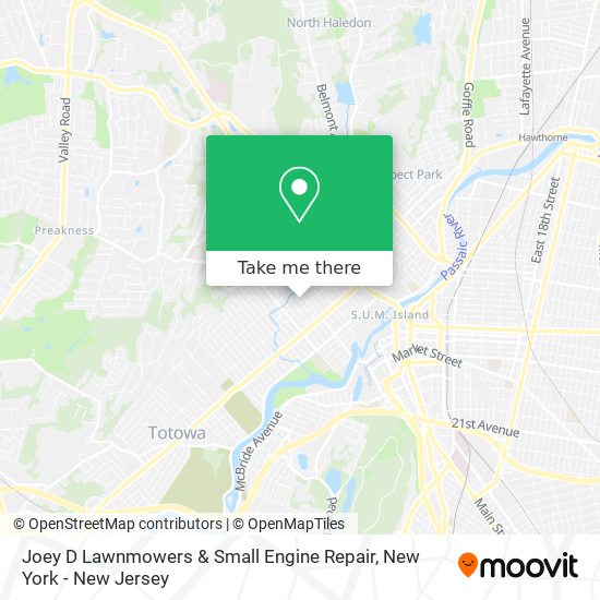 Joey D Lawnmowers & Small Engine Repair map