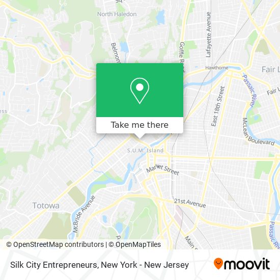 Silk City Entrepreneurs map