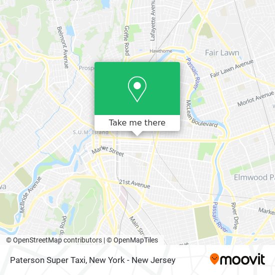 Mapa de Paterson Super Taxi