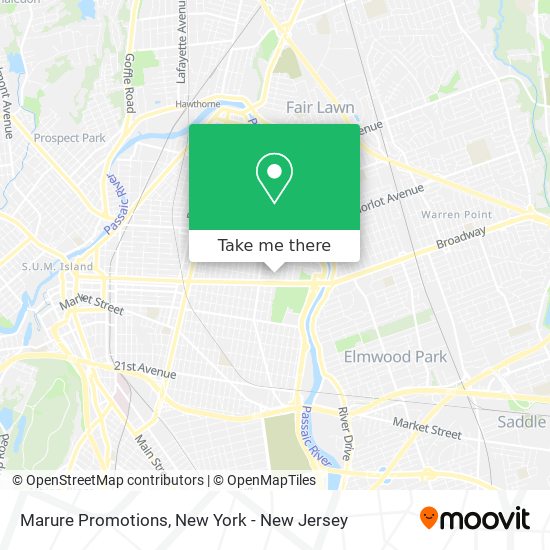 Marure Promotions map
