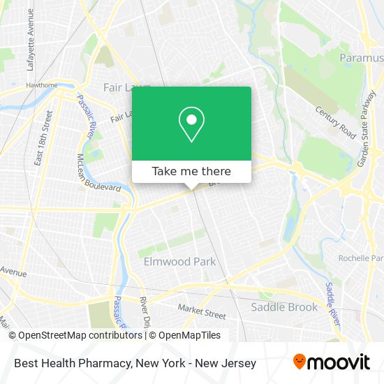 Mapa de Best Health Pharmacy