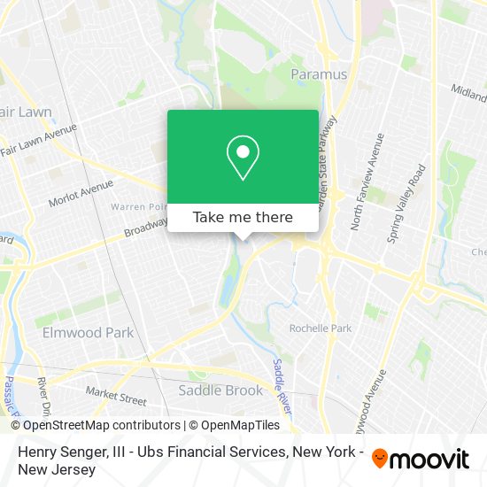 Mapa de Henry Senger, III - Ubs Financial Services