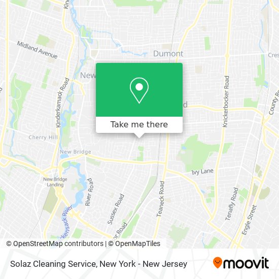 Solaz Cleaning Service map