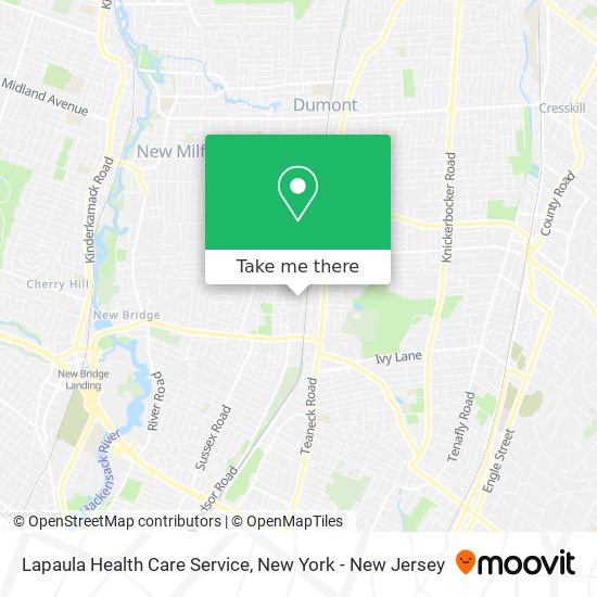 Lapaula Health Care Service map