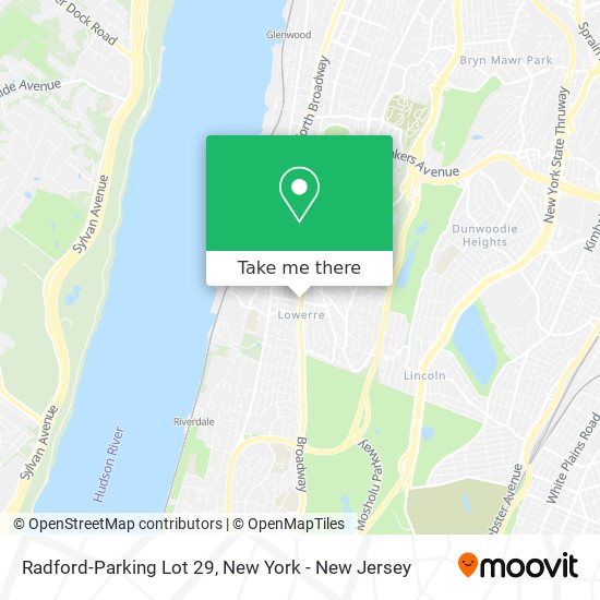 Mapa de Radford-Parking Lot 29