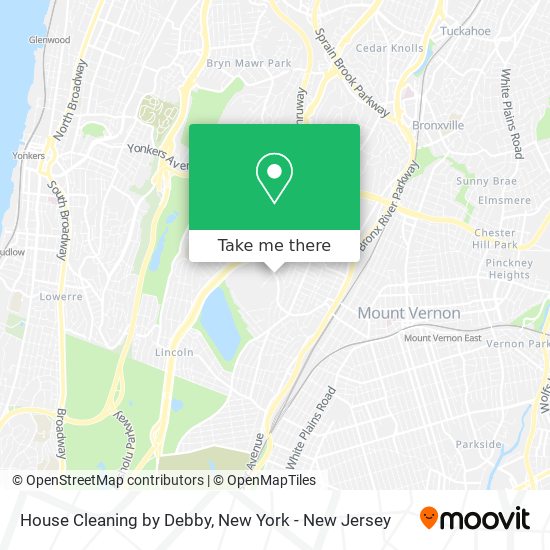 House Cleaning by Debby map