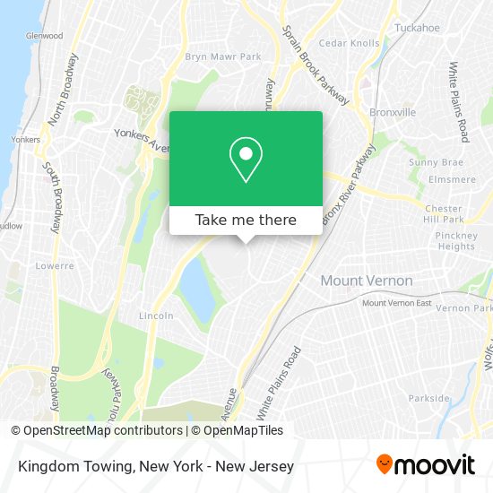 Kingdom Towing map