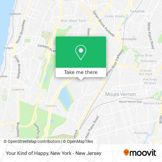 Your Kind of Happy map