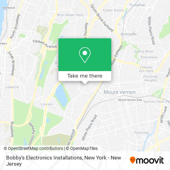 Bobby's Electronics Installations map