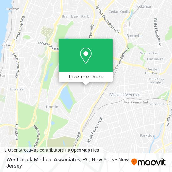 Mapa de Westbrook Medical Associates, PC