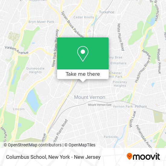 Mapa de Columbus School