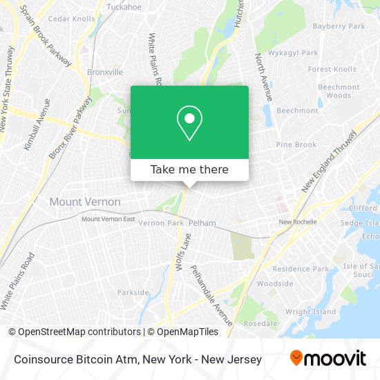 Mapa de Coinsource Bitcoin Atm