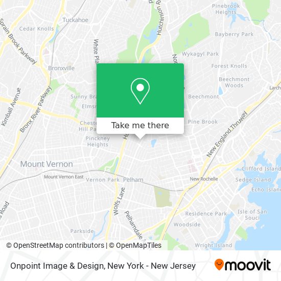 Onpoint Image & Design map