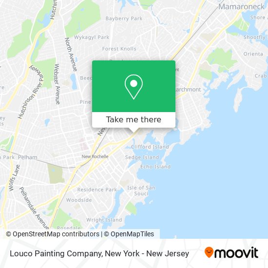 Louco Painting Company map