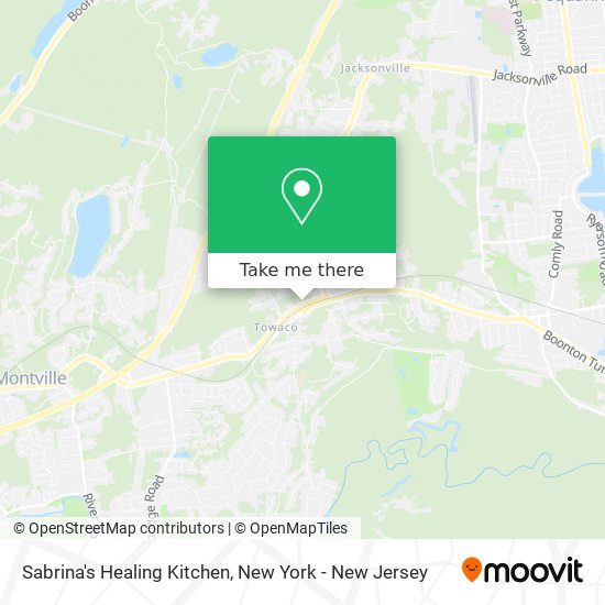 Mapa de Sabrina's Healing Kitchen