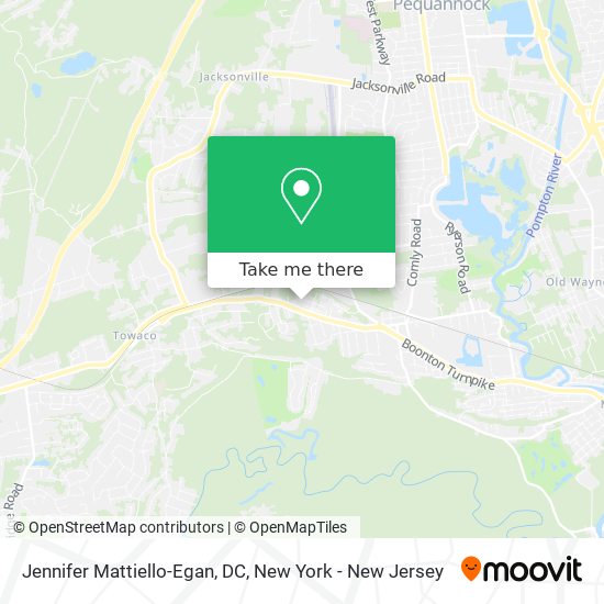 Mapa de Jennifer Mattiello-Egan, DC