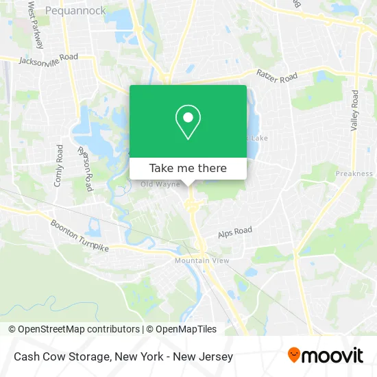 Cash Cow Storage map