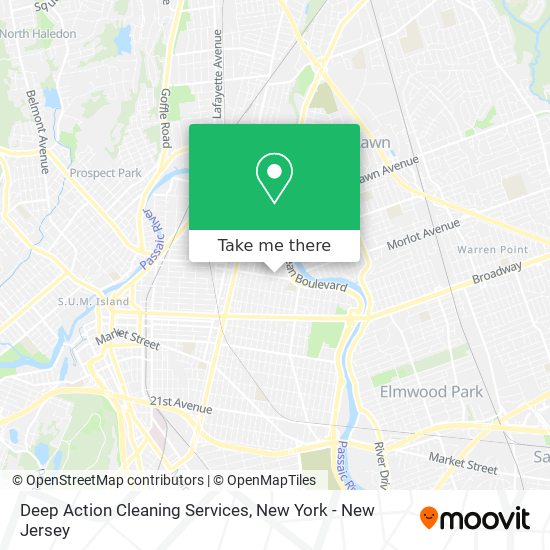 Deep Action Cleaning Services map