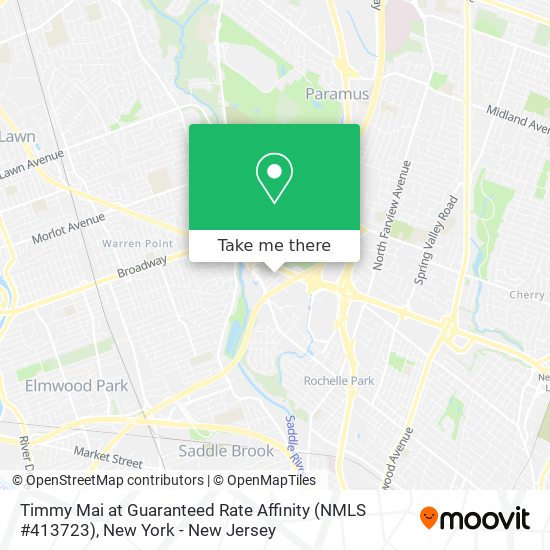 Mapa de Timmy Mai at Guaranteed Rate Affinity (NMLS #413723)