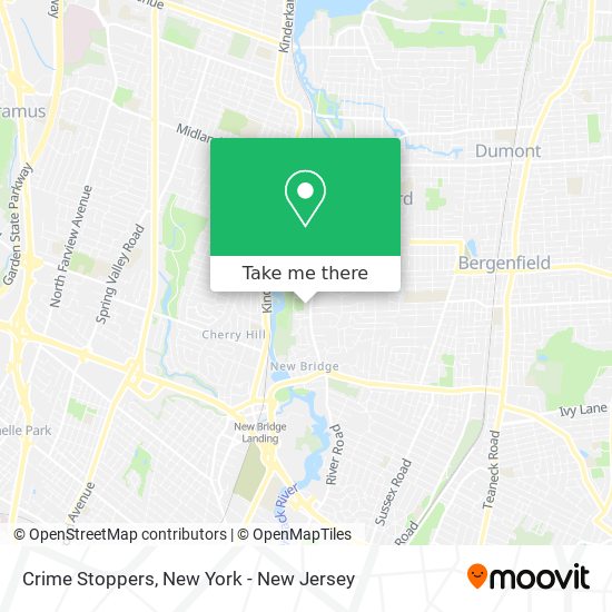 Crime Stoppers map