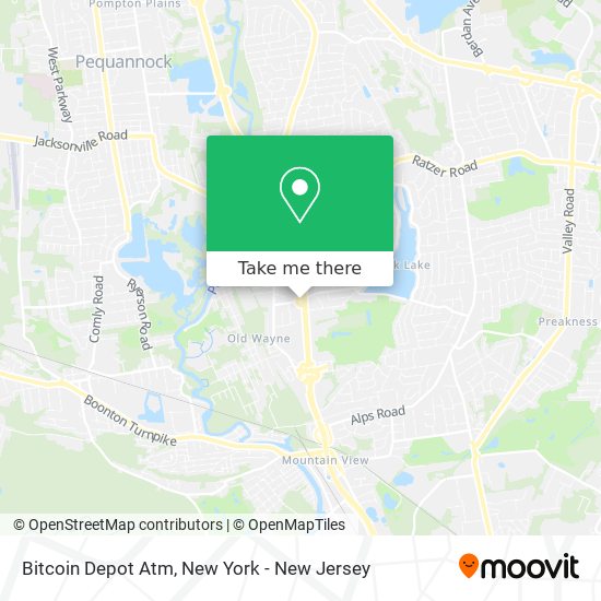 Mapa de Bitcoin Depot Atm