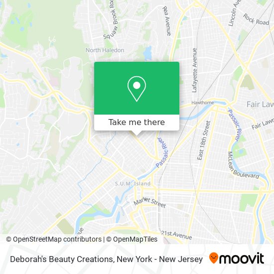 Deborah's Beauty Creations map