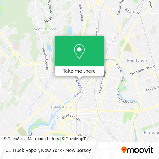 Mapa de JL Truck Repair