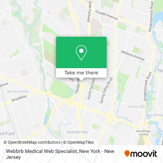 Webbrb Medical Web Specialist map