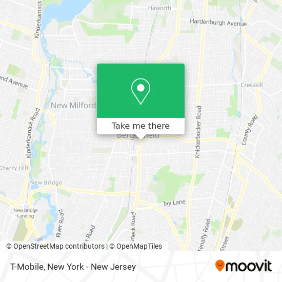 T-Mobile map