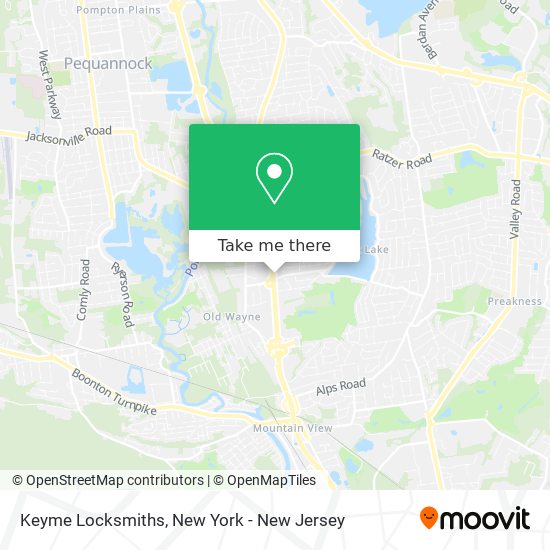 Mapa de Keyme Locksmiths