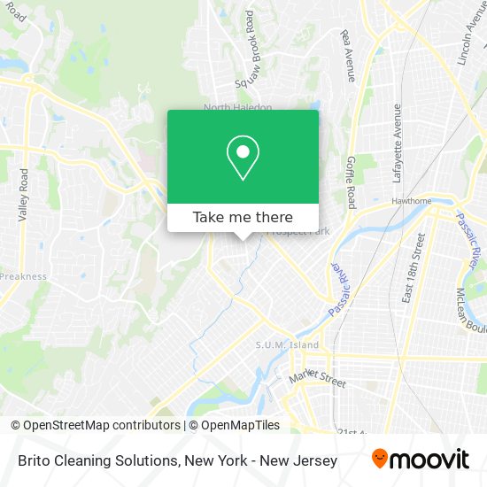 Mapa de Brito Cleaning Solutions