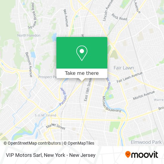 VIP Motors Sarl map