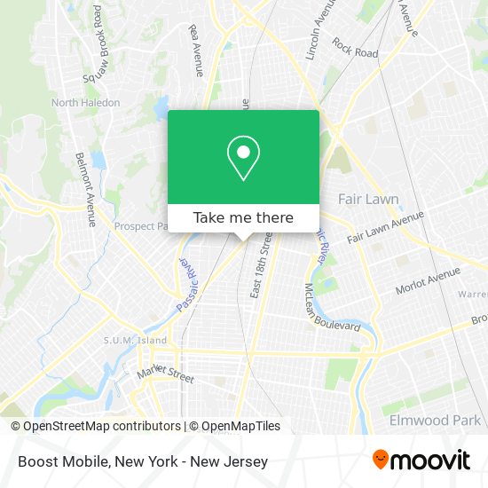 Boost Mobile map