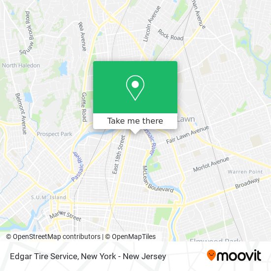 Mapa de Edgar Tire Service