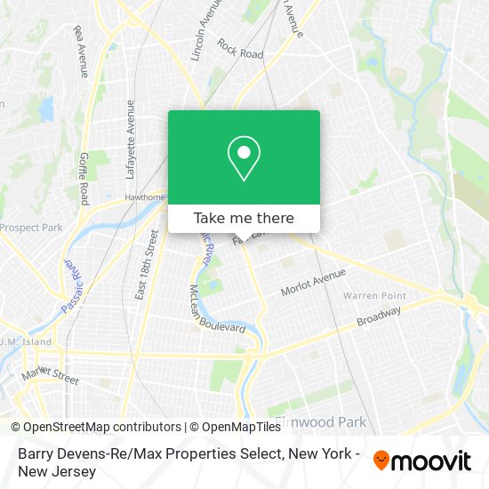 Mapa de Barry Devens-Re / Max Properties Select