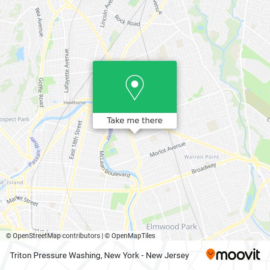 Mapa de Triton Pressure Washing