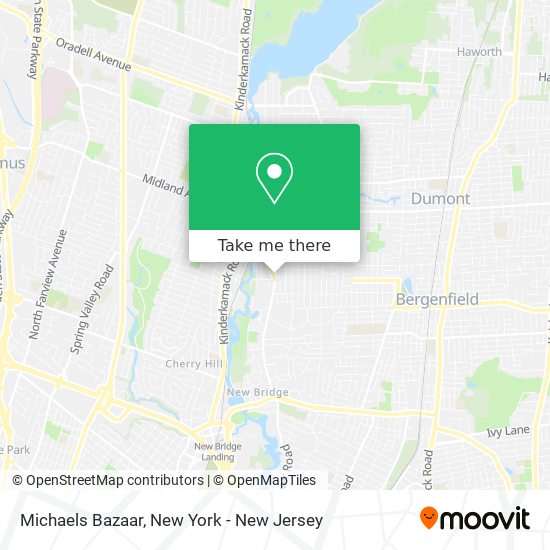 Michaels Bazaar map